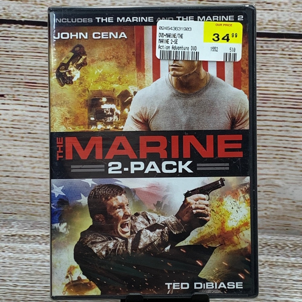 The Marine 2 Pack [DVD] Action Adventure John Cena Ted‎ DiBiase